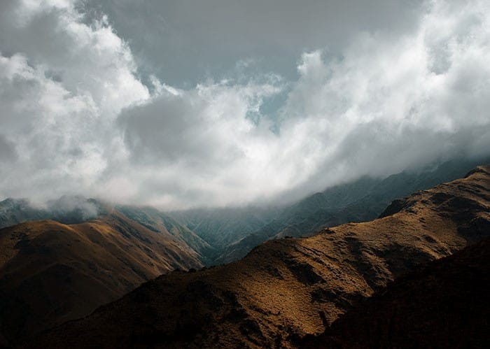 Montañas de Merlo, San Luís en Argentina
